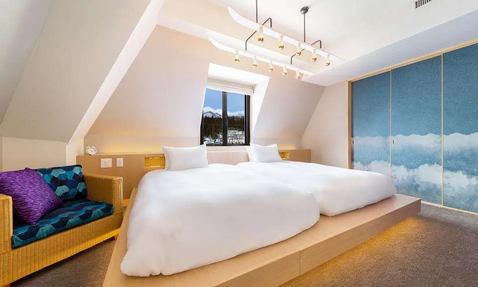 the happo hakuba hotel bedroom with great Hakuba early bird deals