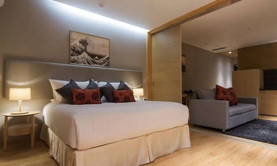 bedroom at koharu resort hotel Hakuba with early bird hakuba deal