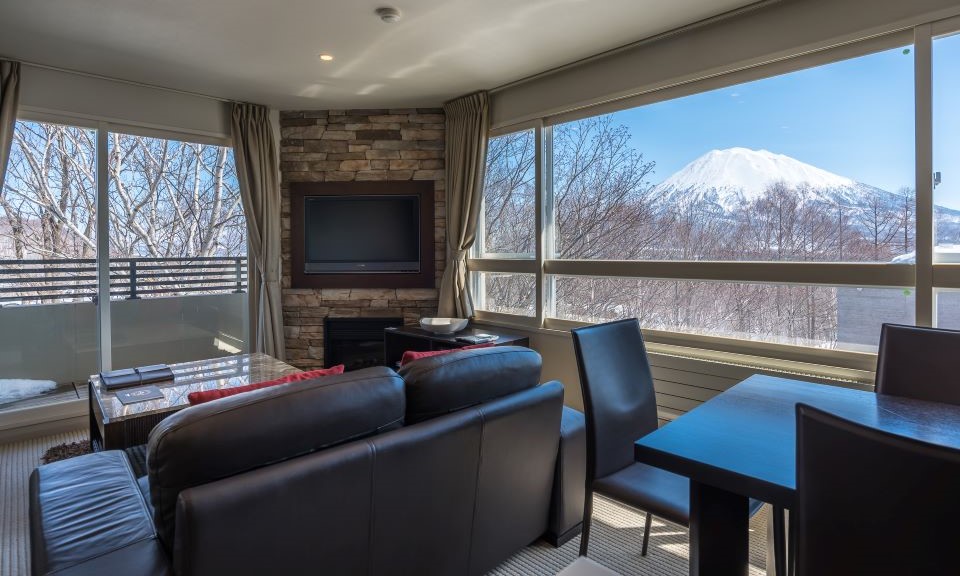 Living room at The Freshwater Niseko