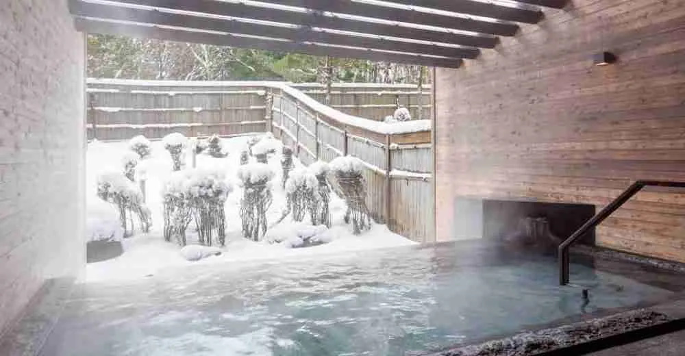 snow covered view from Hakuba Tokyu Hotel Onsen
