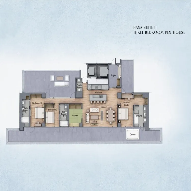 6. Hana Suite Ⅱ Three Bedroom Penthouse