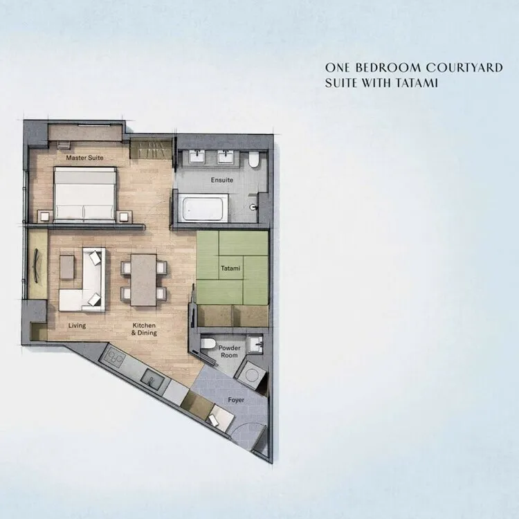 One_bedroom_courtyard_suite_with_tatami
