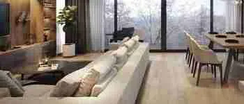 living area of roka apartments hakuba happo accommodation 2022