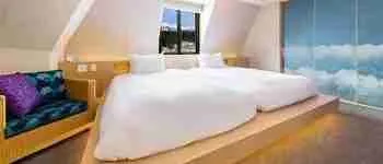 bedroom at the happo Hakuba accommodation