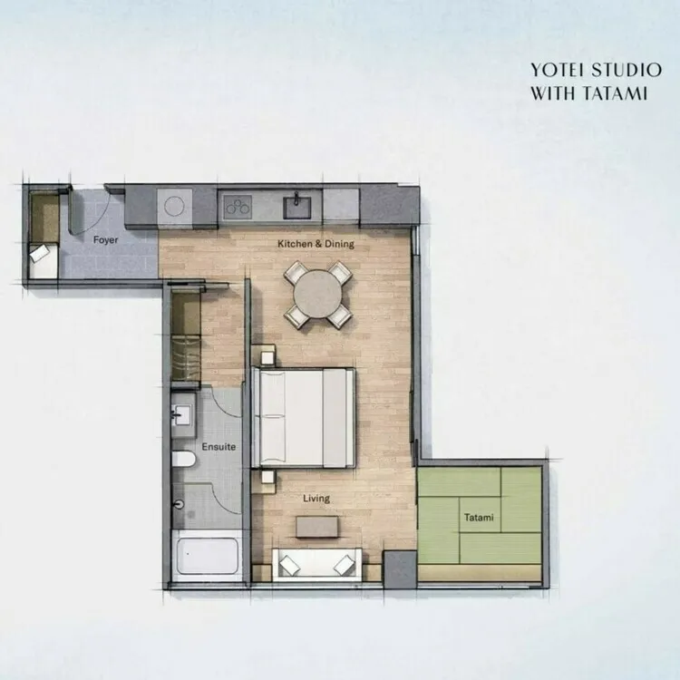 Yotei_studio_with_tatami