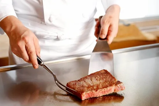 Teppanyaki at Pirka, one of Niseko restaurants