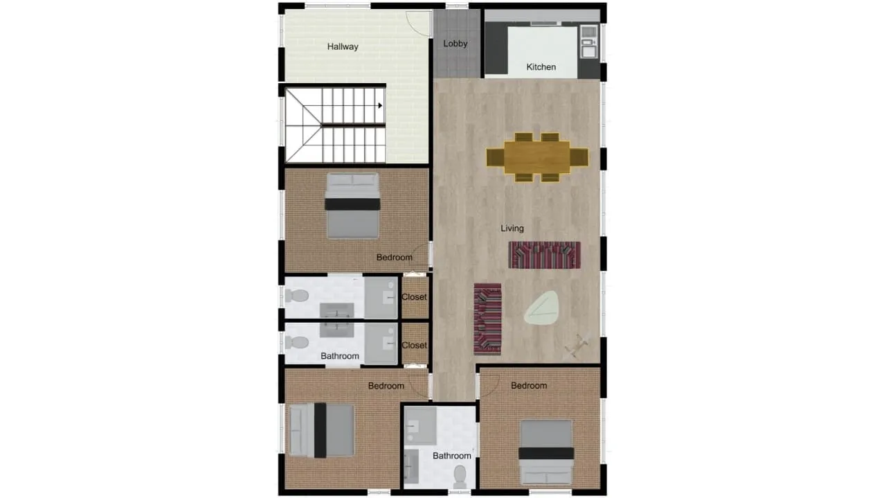 Iwatake Apartments Floor plan