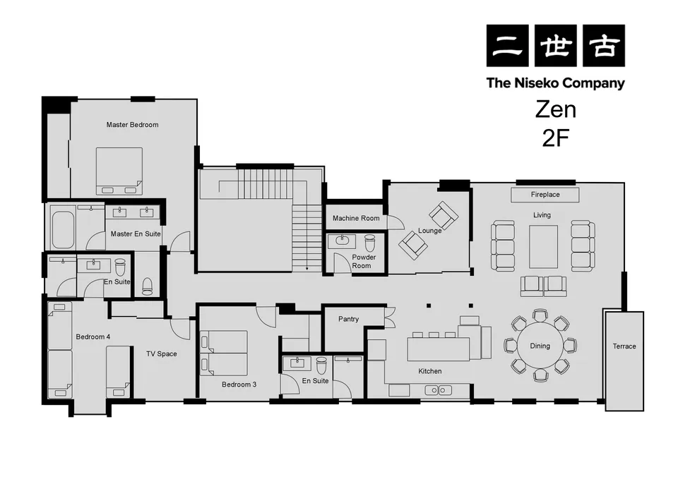 ZEN Floorplan 2nd floor