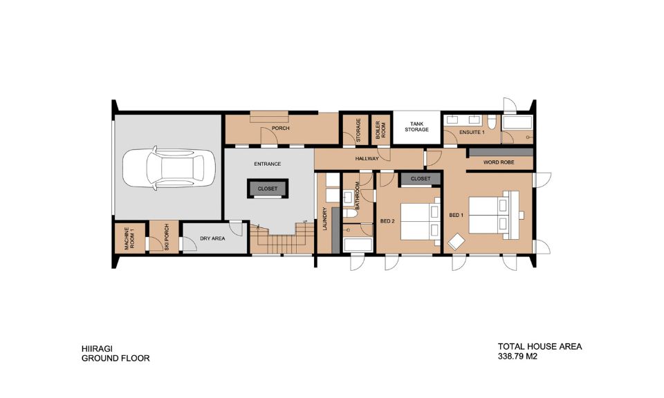 Hiiragi Niseko Floorplan 1