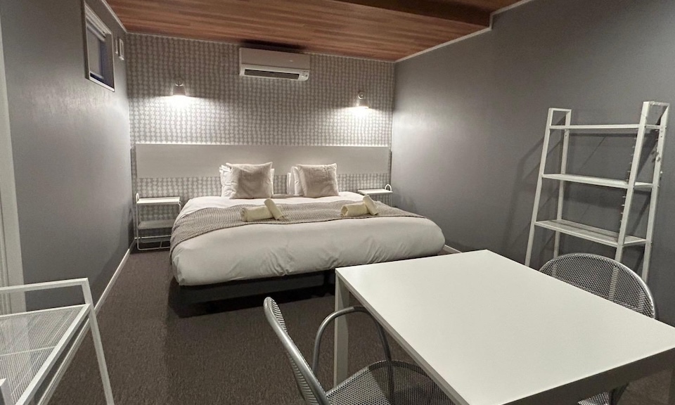 starry 8 hakuba accommodation lower bedroom