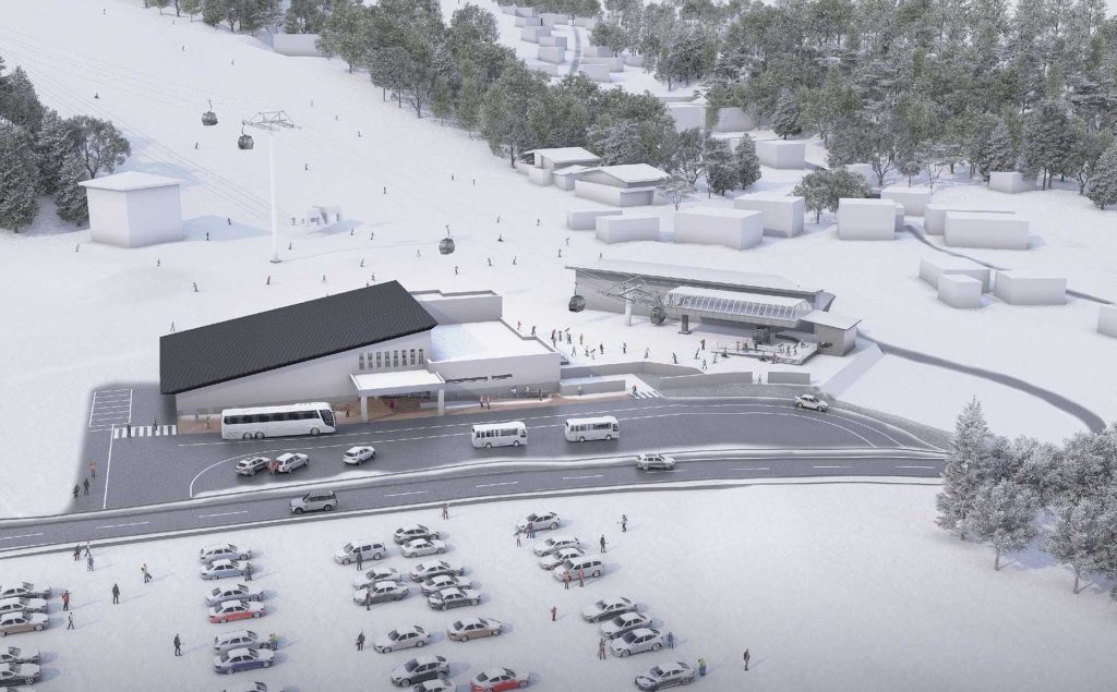 Hakuba Gondola station design