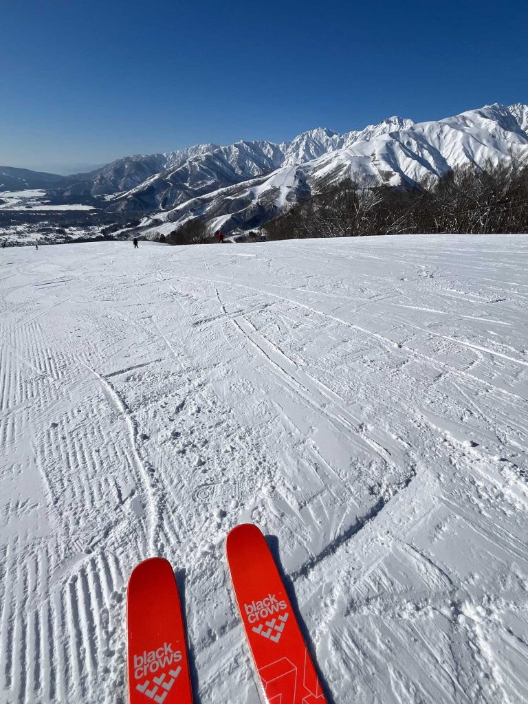 Skiing in Hakuba