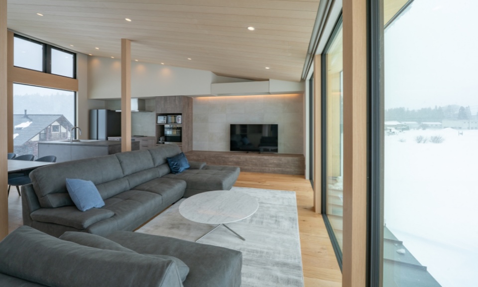 The S House Hakuba Living Room - 2