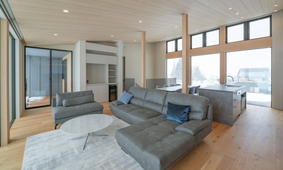 The S House Hakuba Living Room - 3