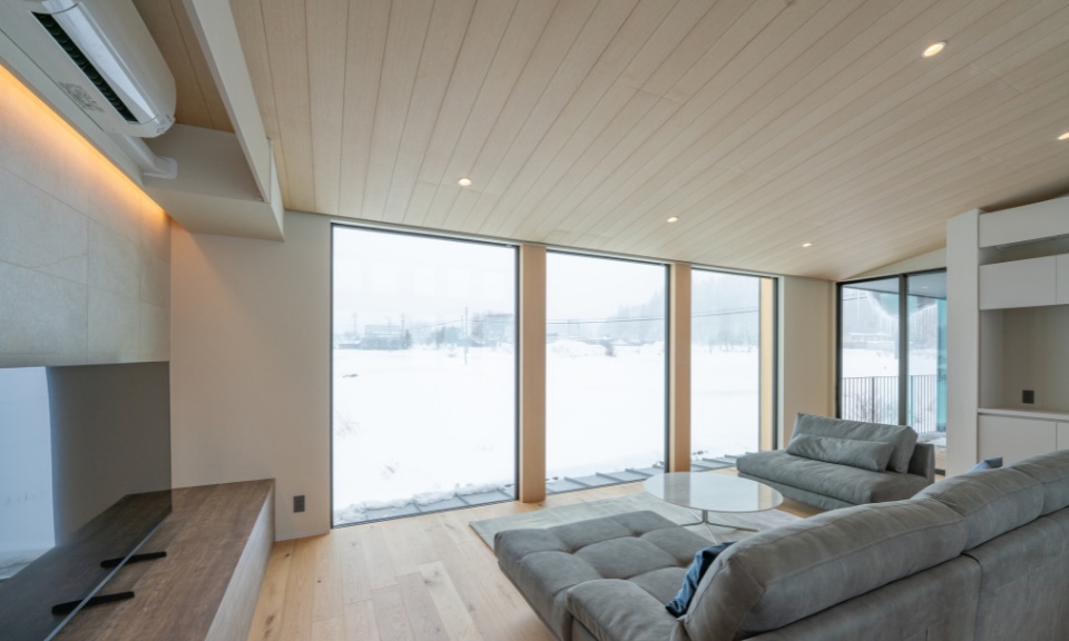 The S House Hakuba Living Room