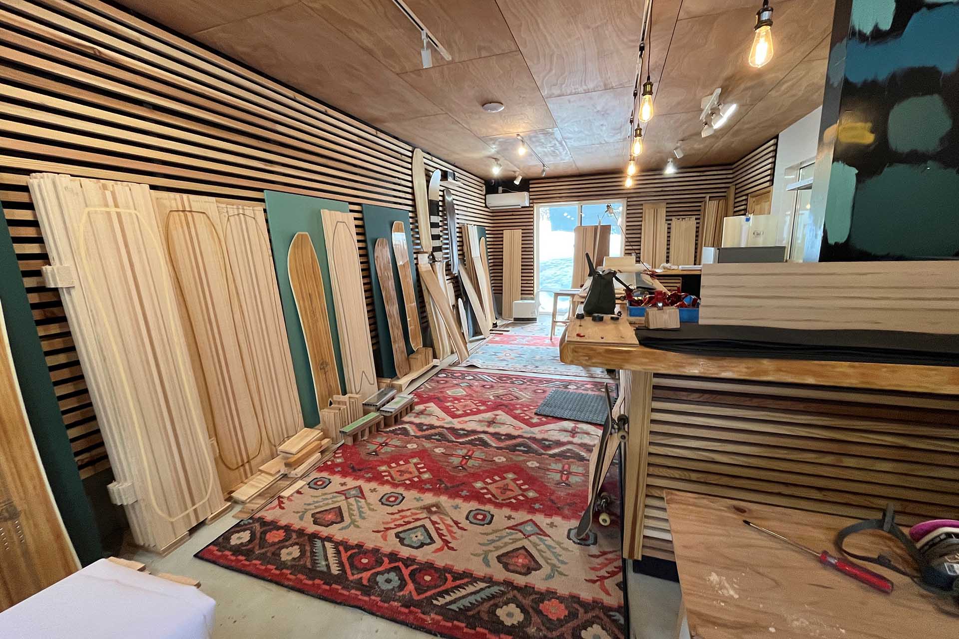 Koya Snowcraft shop in Hakuba