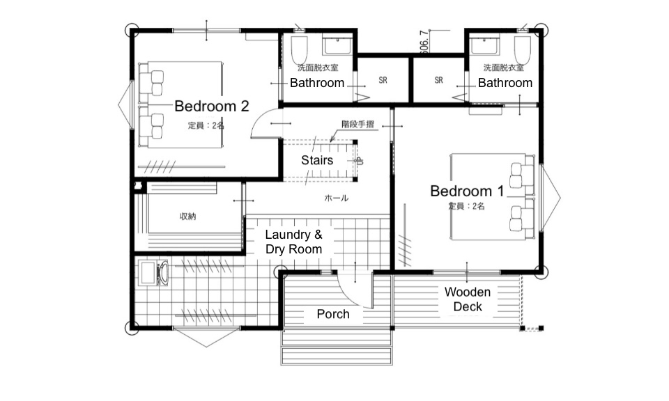Arbor Chalet 1F Floor Plan